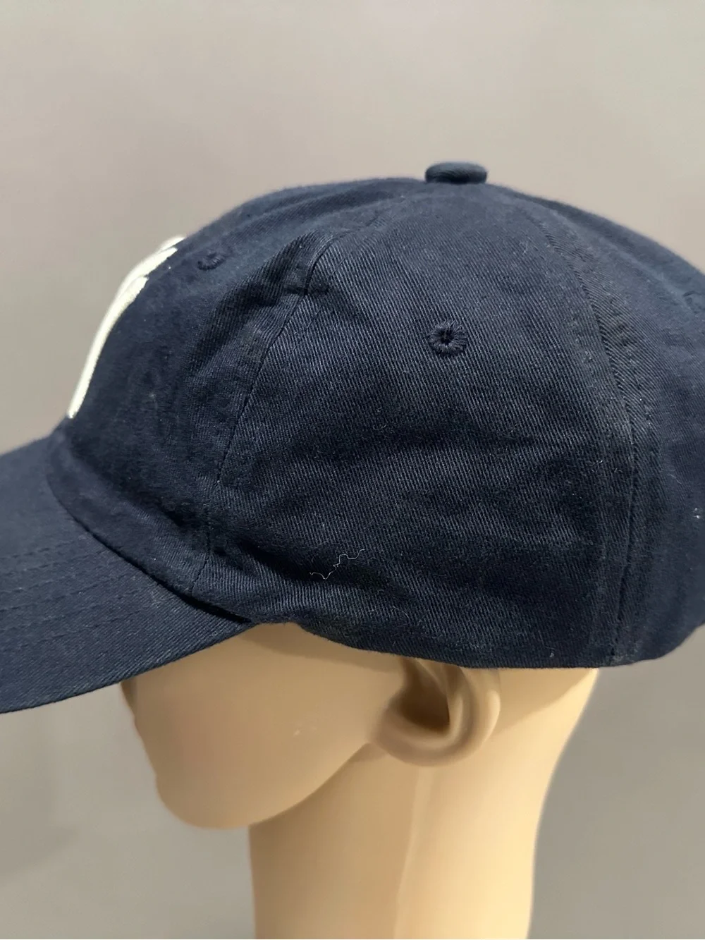 Navy Baseball Cap with White NY Logo